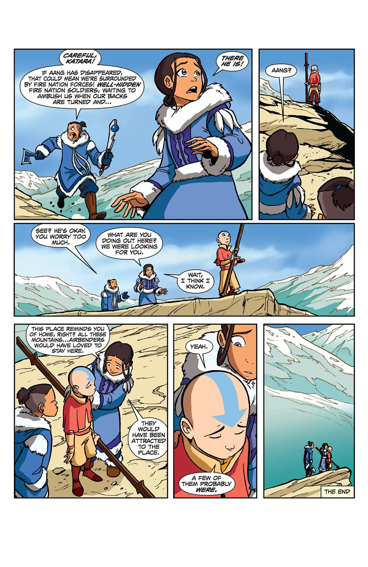 Avatar: The Last Airbender Chapter 0 page 12 - Free Comic Book Day and Nickelodeon Avatar: The Last Airbender Full