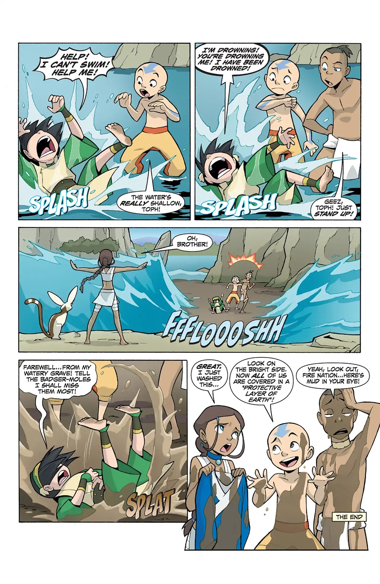 Avatar: The Last Airbender Chapter 0 page 16 - Free Comic Book Day and Nickelodeon Avatar: The Last Airbender Full