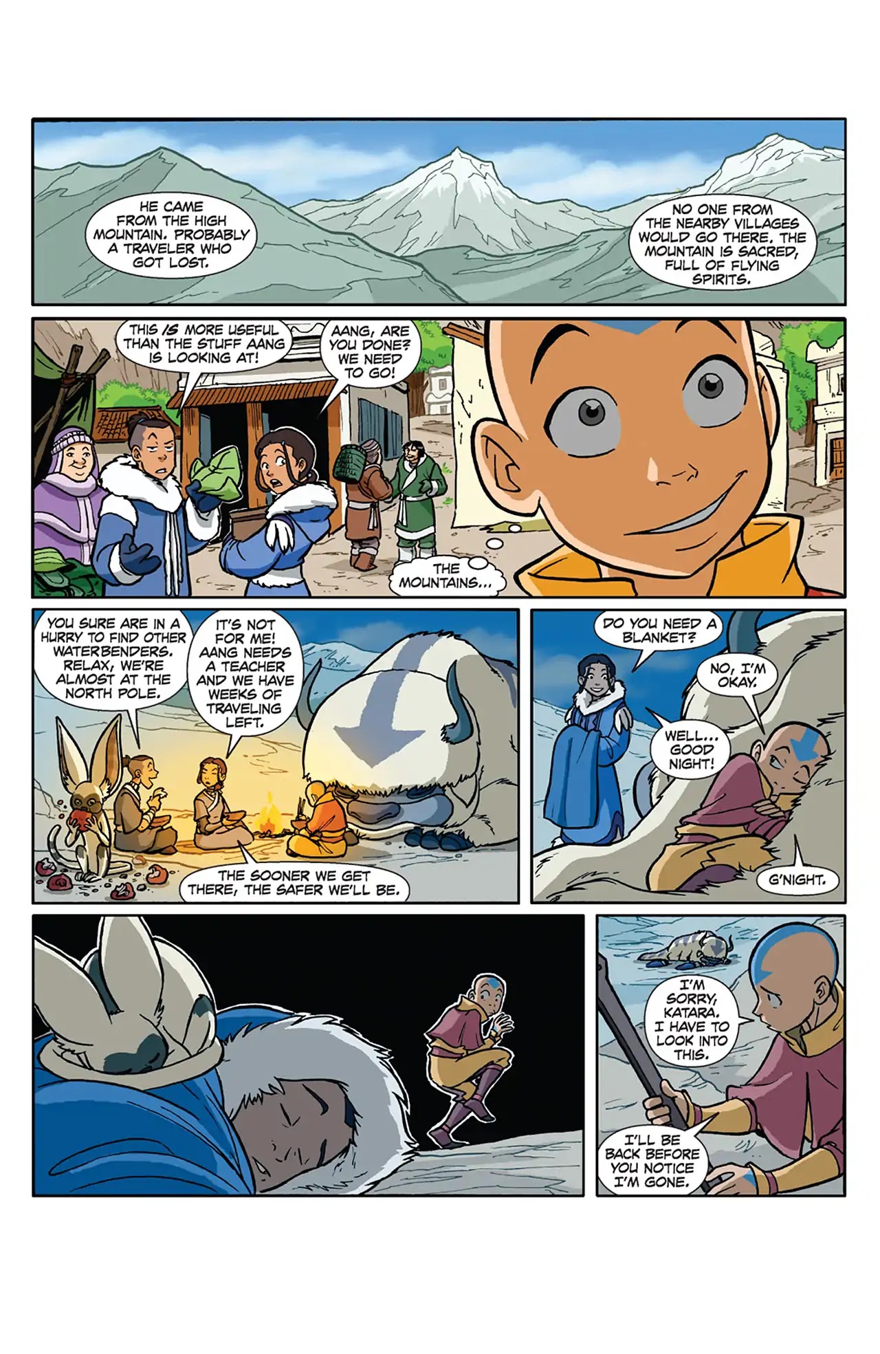 Avatar: The Last Airbender Chapter 0 page 4 - Free Comic Book Day and Nickelodeon Avatar: The Last Airbender Full