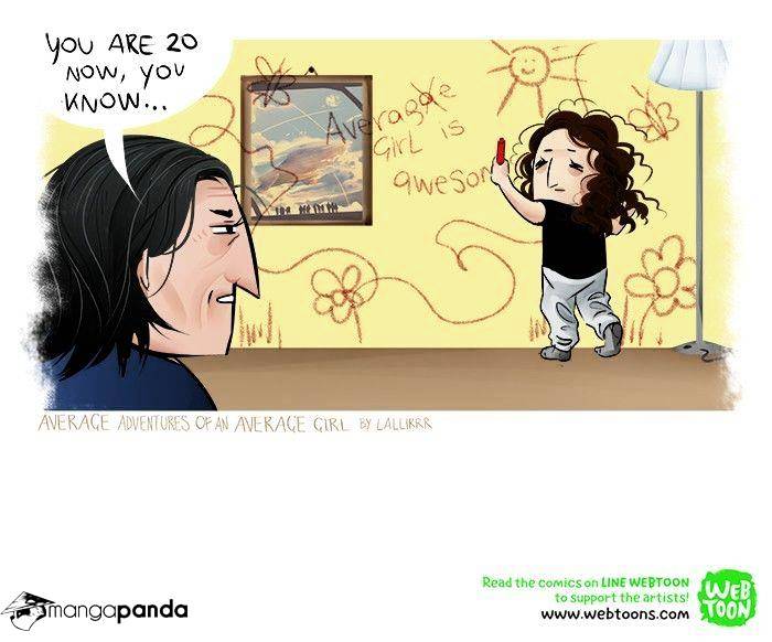 Average Adventures of an Average Girl Chapter 2 page 6 - Chapter 2 : Do it for the art