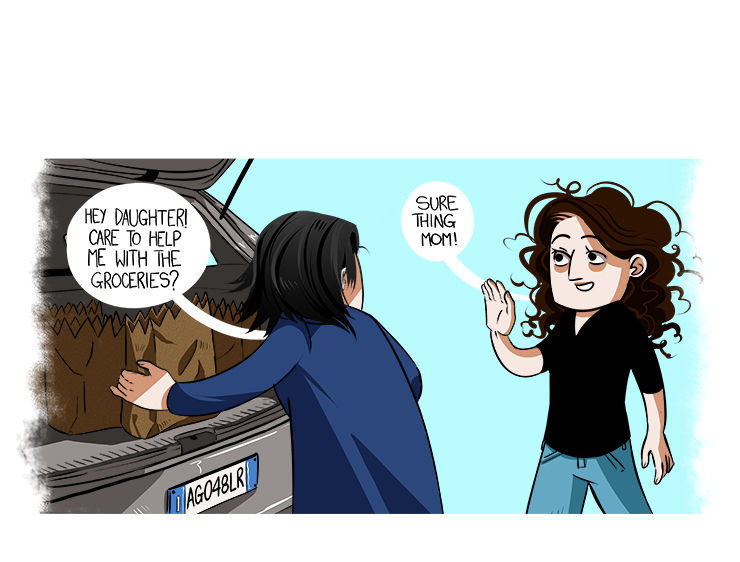 Average Adventures of an Average Girl Chapter 48 page 2 - Chapter 48 : Groceries
