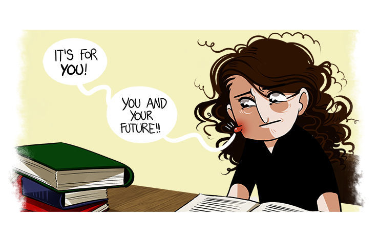 Average Adventures of an Average Girl Chapter 51 page 8 - Chapter 51 : Treat Yourself