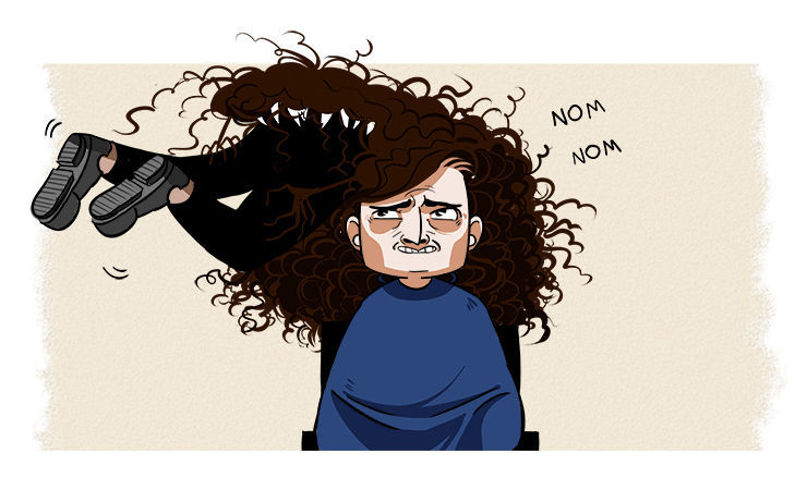 Average Adventures of an Average Girl Chapter 56 page 10 - Chapter 56 : Bad Hair
