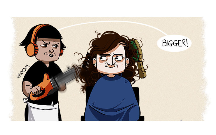 Average Adventures of an Average Girl Chapter 56 page 5 - Chapter 56 : Bad Hair