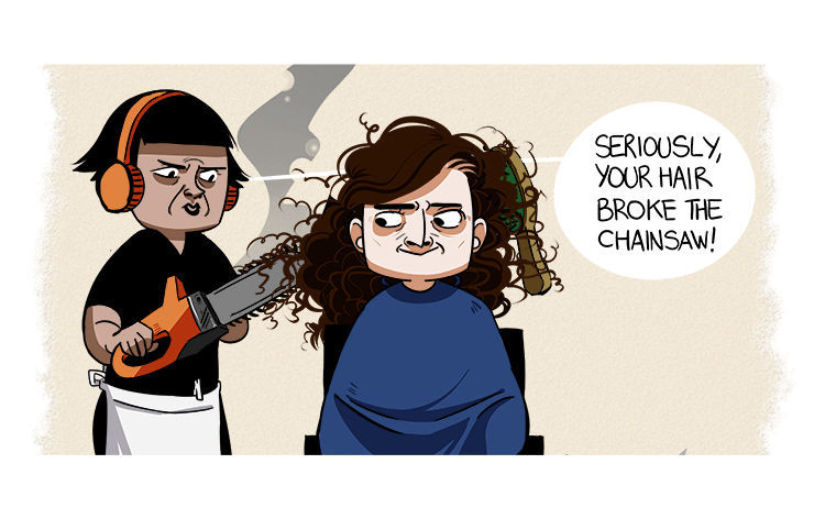 Average Adventures of an Average Girl Chapter 56 page 6 - Chapter 56 : Bad Hair
