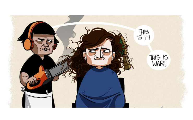 Average Adventures of an Average Girl Chapter 56 page 7 - Chapter 56 : Bad Hair