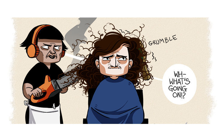 Average Adventures of an Average Girl Chapter 56 page 8 - Chapter 56 : Bad Hair