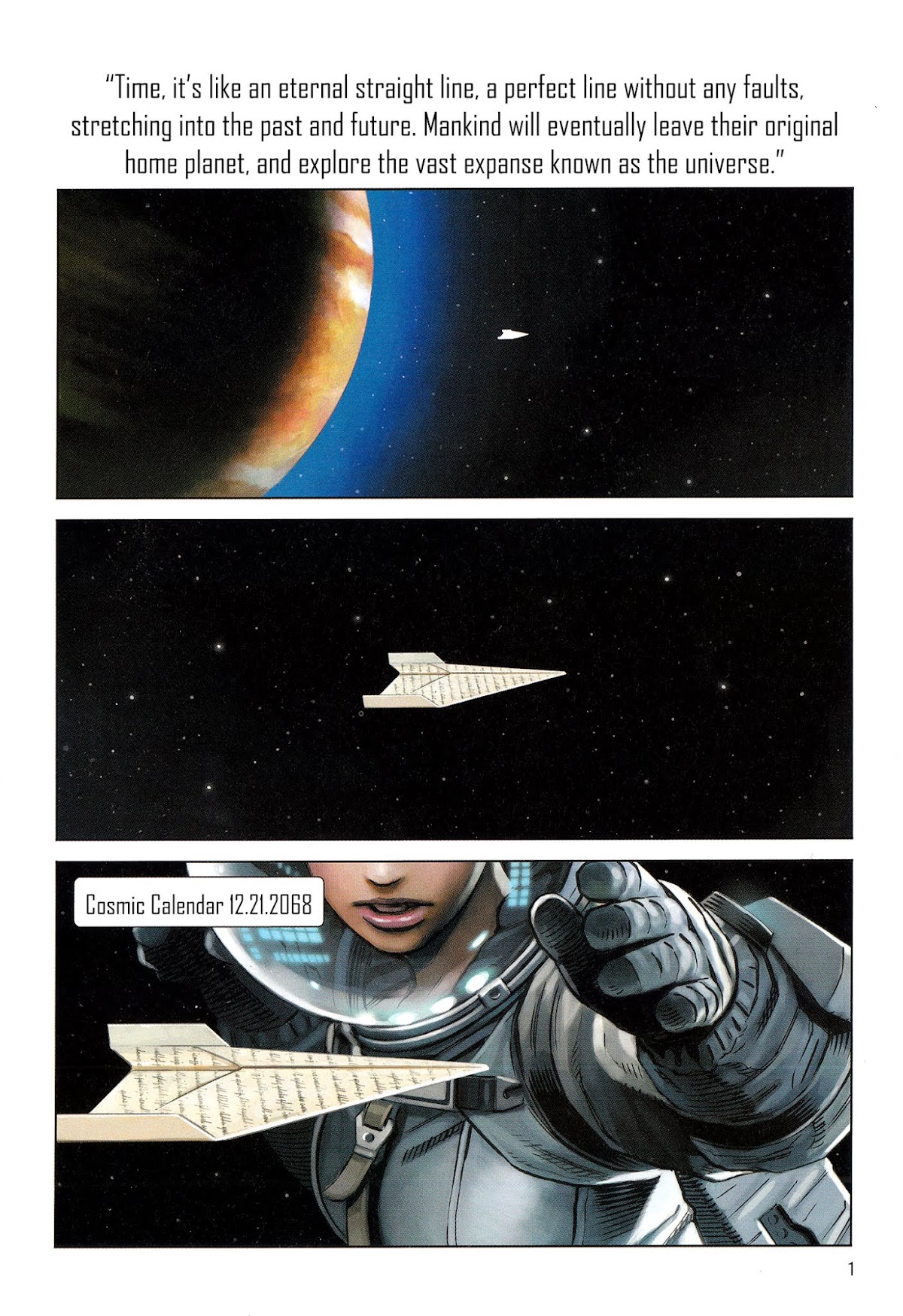 Avion en Papier Chapter 1.2 page 3 - Chapter 1 v2 : Avion en Papier (Paper Airplane)