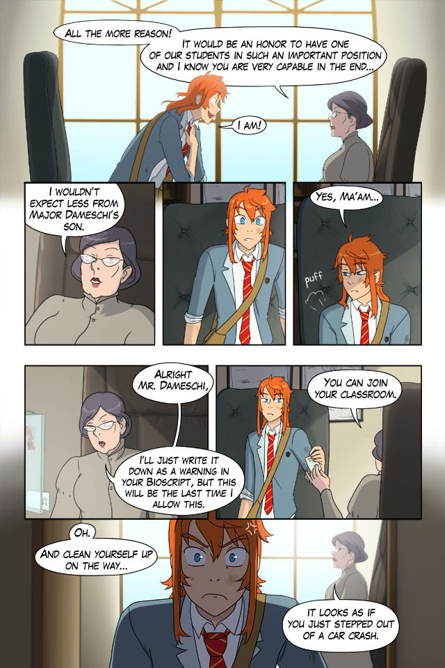 Awaken Chapter 1 page 16 - Chapter 1 : Oversleep