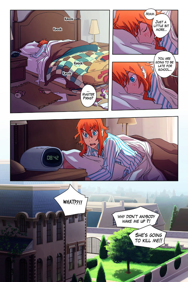 Awaken Chapter 1 page 2 - Chapter 1 : Oversleep