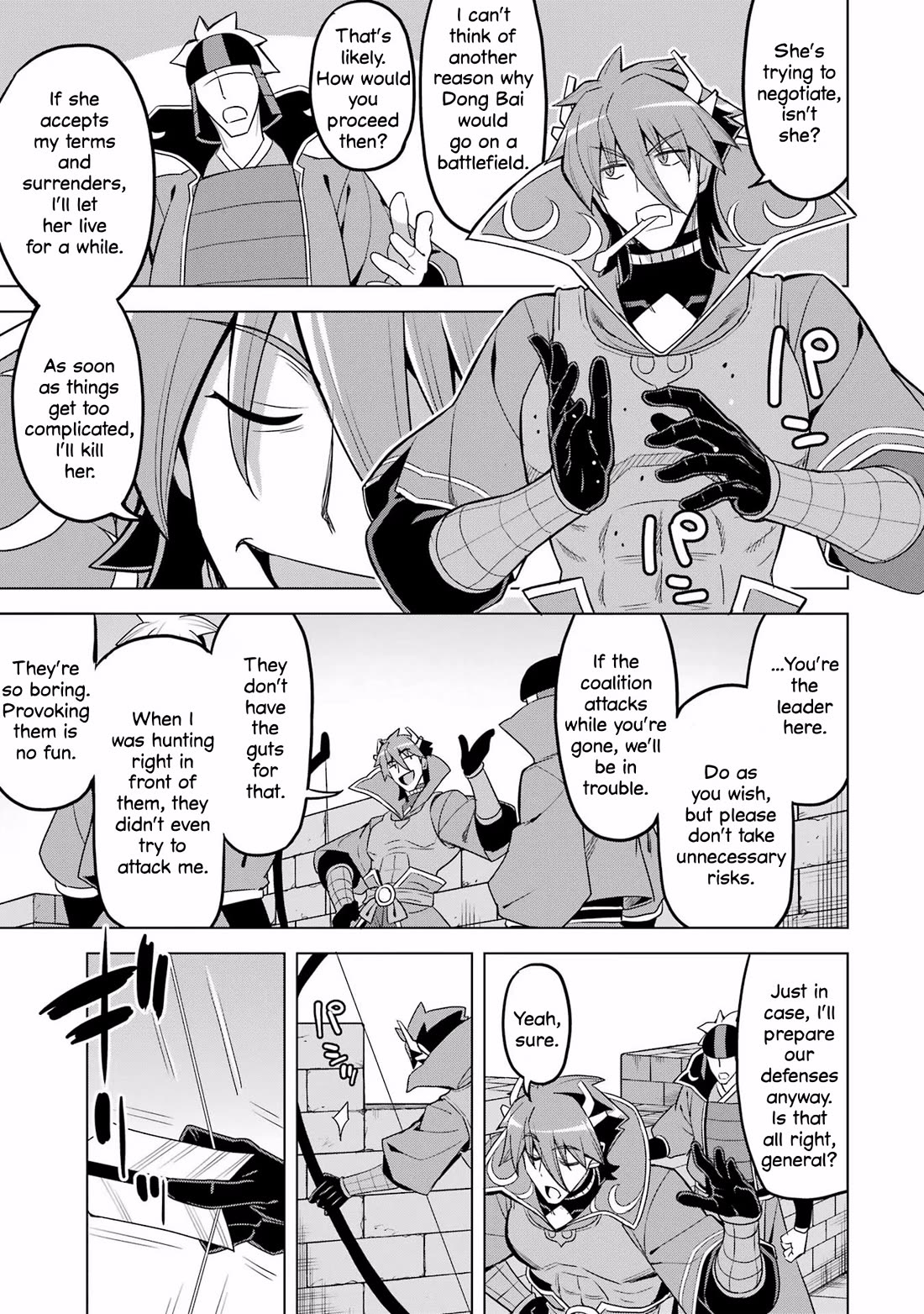 Awakening in the Three Kingdoms as the Demon's Granddaughter ~The Legend of Dong Bai~ Chapter 12 page 17 - Chapter 12: Dong Bai Fights at Hulao Pass (Part 1)