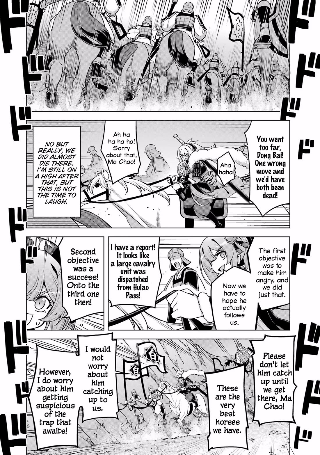 Awakening in the Three Kingdoms as the Demon's Granddaughter ~The Legend of Dong Bai~ Chapter 12 page 38 - Chapter 12: Dong Bai Fights at Hulao Pass (Part 1)