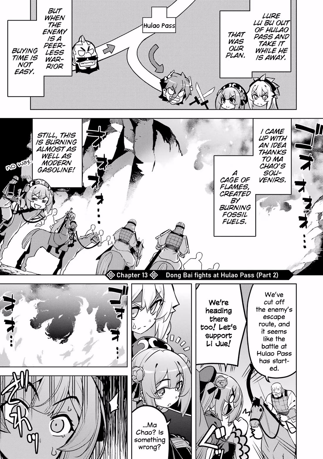 Awakening in the Three Kingdoms as the Demon's Granddaughter ~The Legend of Dong Bai~ Chapter 13 page 1 - Chapter 13: Dong Bai Fights at Hulao Pass (Part 2)