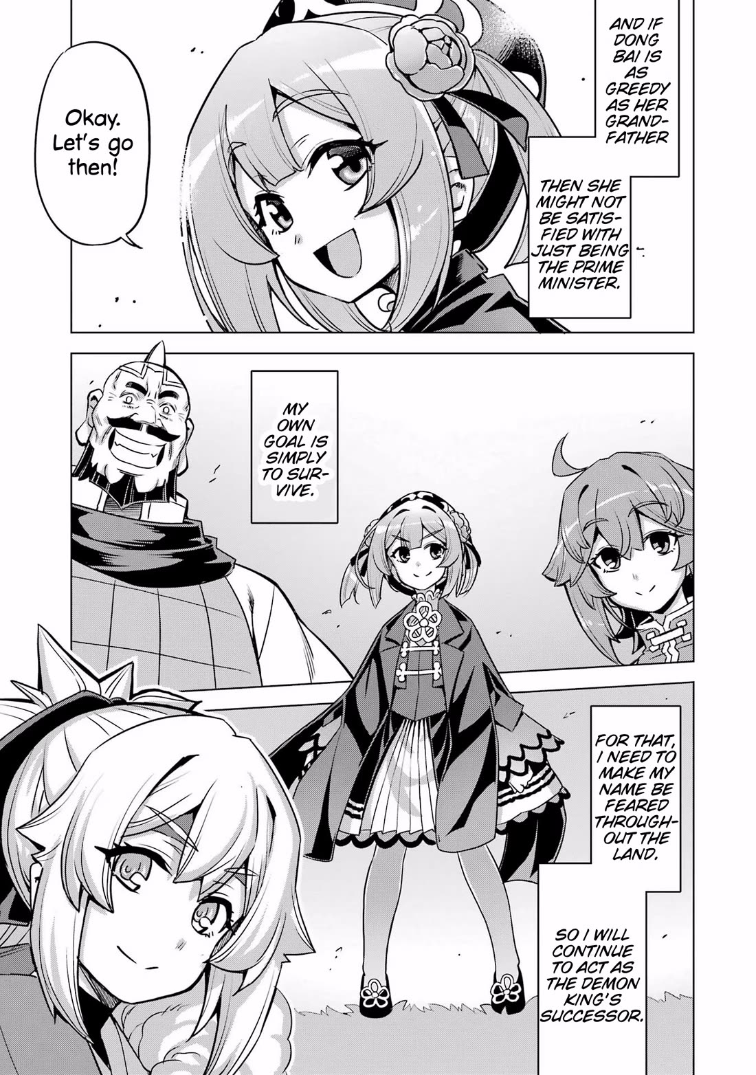 Awakening in the Three Kingdoms as the Demon's Granddaughter ~The Legend of Dong Bai~ Chapter 14 page 45 - Chapter 14: Dong Bai Becomes Prime Minister [END]