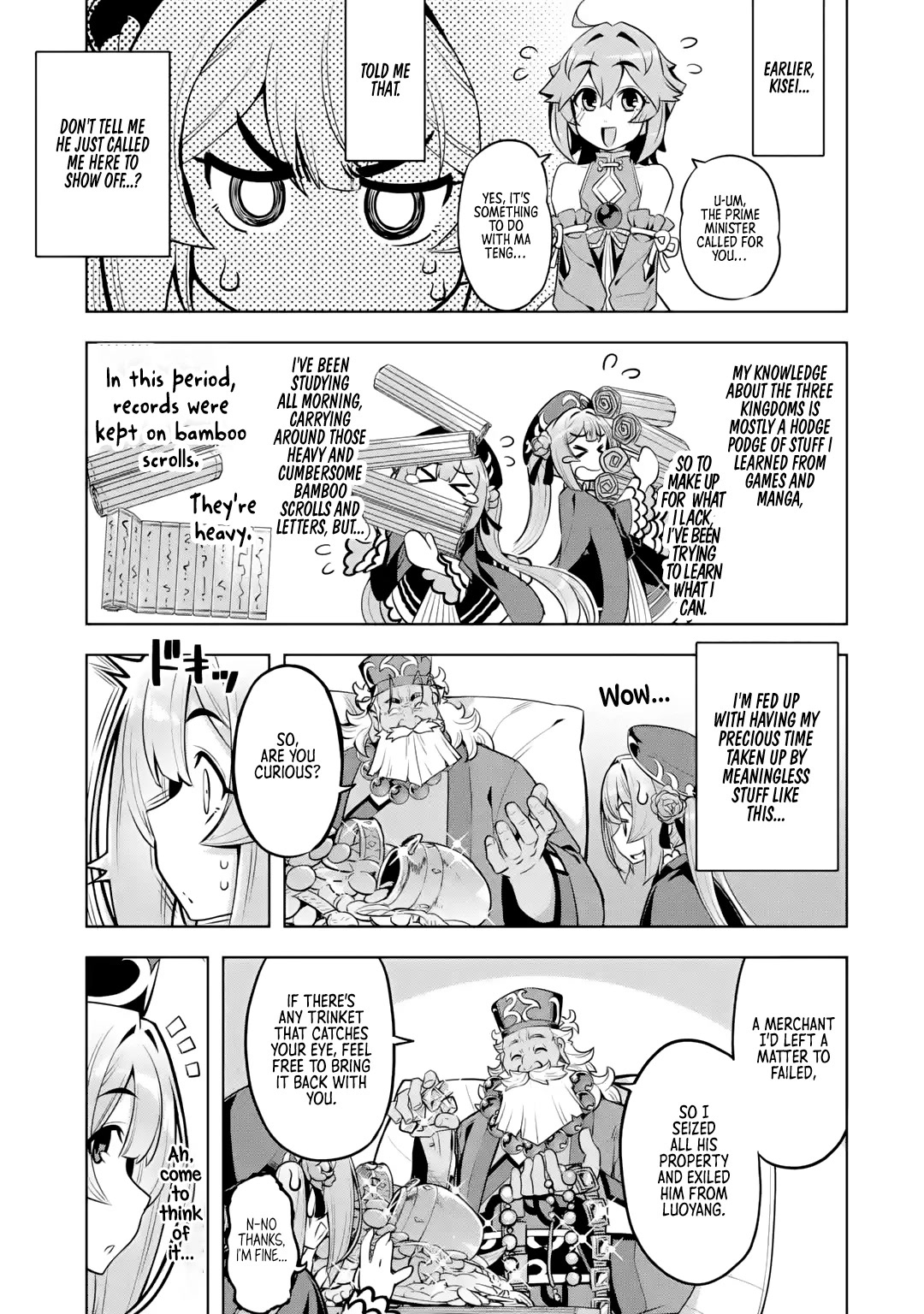 Awakening in the Three Kingdoms as the Demon's Granddaughter ~The Legend of Dong Bai~ Chapter 4 page 35 - Chapter 4: Dong Bai Plans Her Survival Strategy (Part 2)