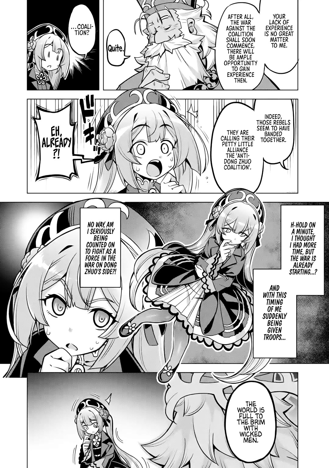 Awakening in the Three Kingdoms as the Demon's Granddaughter ~The Legend of Dong Bai~ Chapter 6 page 32 - Chapter 6: Dong Bai Makes a Bluff (Part 1)