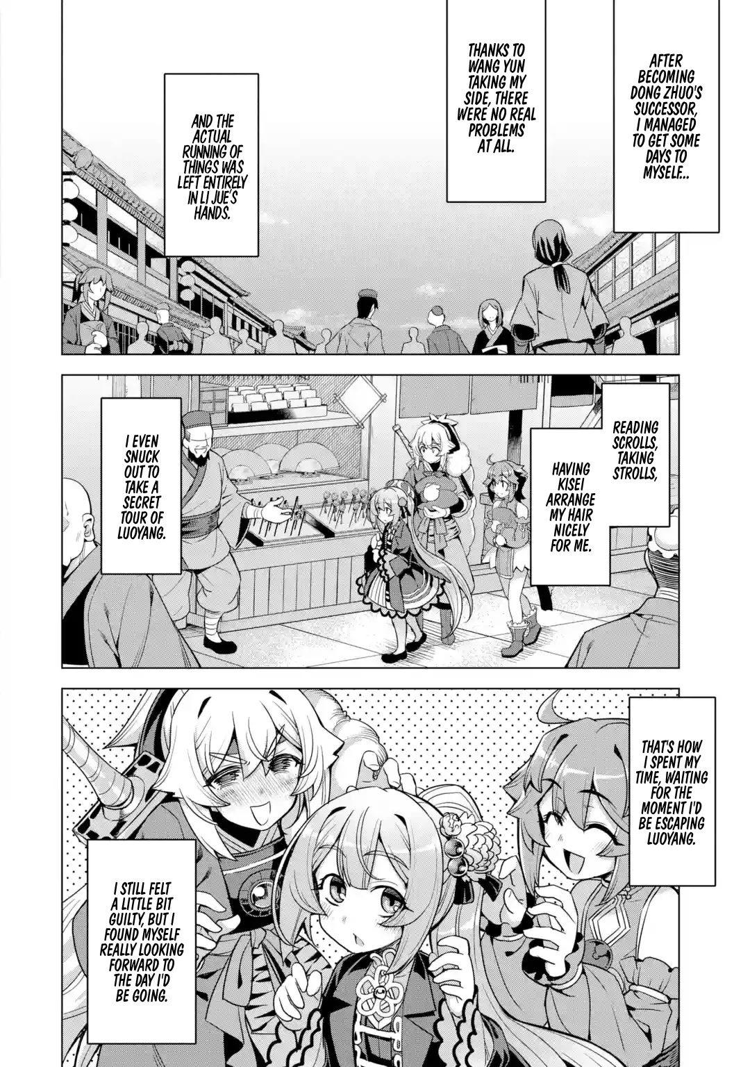Awakening in the Three Kingdoms as the Demon's Granddaughter ~The Legend of Dong Bai~ Chapter 9 page 28 - Chapter 9: Dong Bai Negotiates (Part 1)