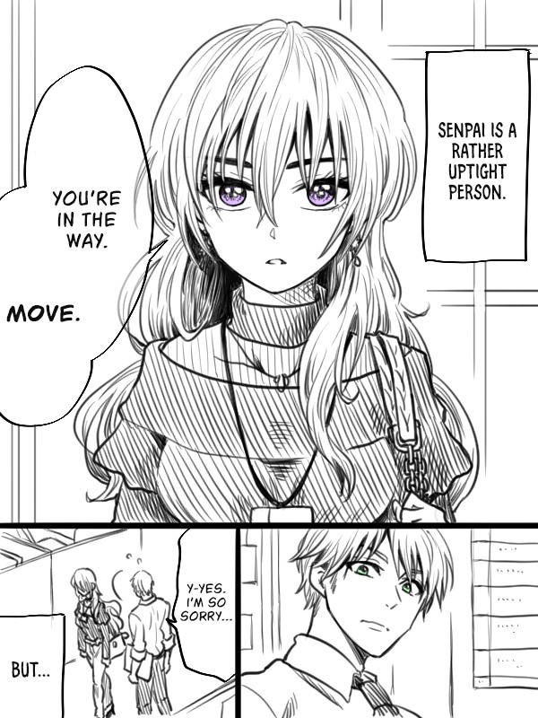 Awkward Senpai (Webcomic) Chapter 1 page 2 - Chapter 1