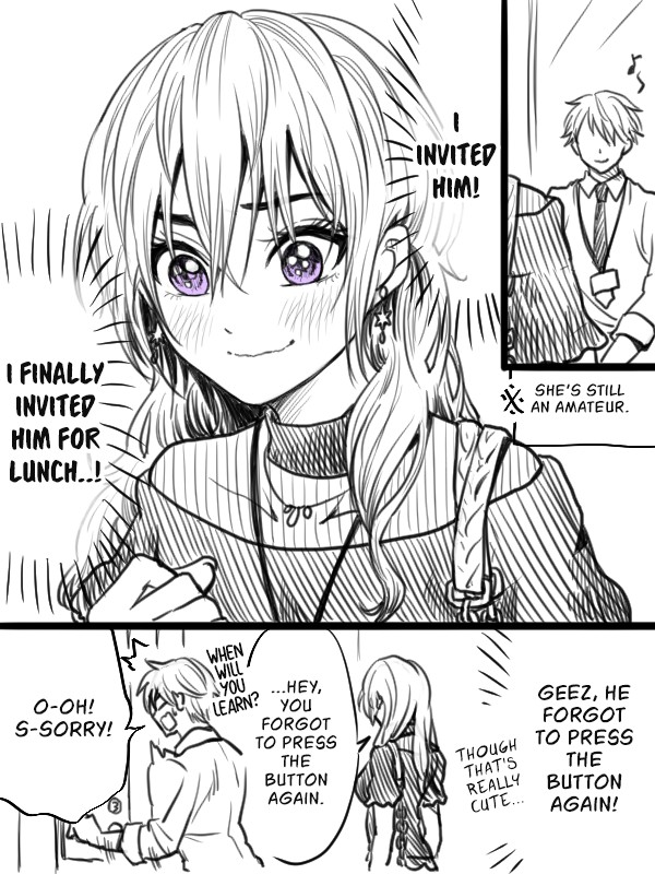 Awkward Senpai (Webcomic) Chapter 1 page 4 - Chapter 1