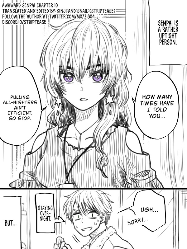 Awkward Senpai (Webcomic) Chapter 10 page 1 - Chapter 10