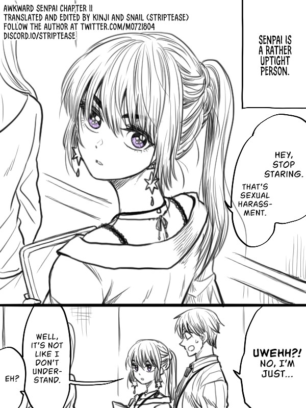 Awkward Senpai (Webcomic) Chapter 11 page 1 - Chapter 11