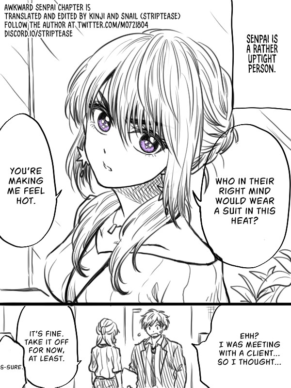 Awkward Senpai (Webcomic) Chapter 15 page 1 - Chapter 15