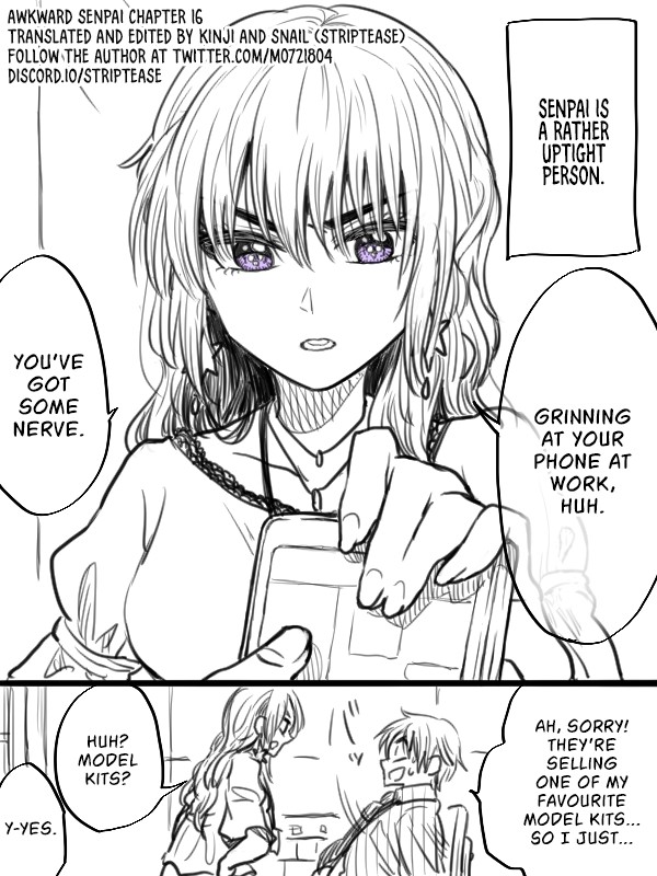 Awkward Senpai (Webcomic) Chapter 16 page 1 - Chapter 16