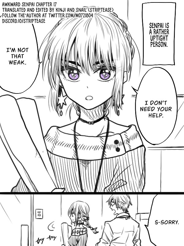 Awkward Senpai (Webcomic) Chapter 17 page 1 - Chapter 17