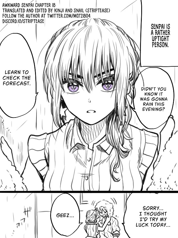 Awkward Senpai (Webcomic) Chapter 18 page 1 - Chapter 18