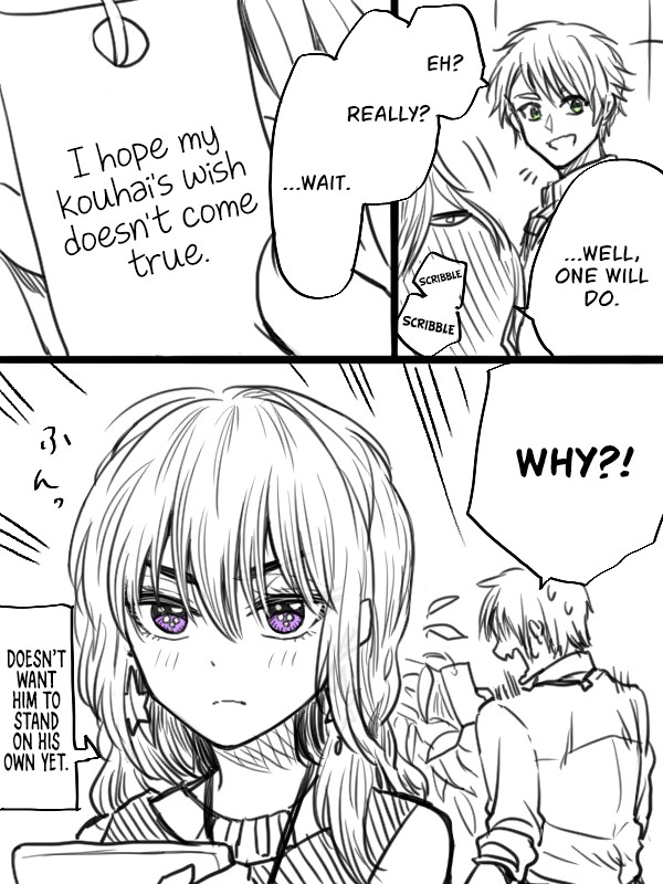 Awkward Senpai (Webcomic) Chapter 19.5 page 2 - Chapter 19.5: Tanabata Special