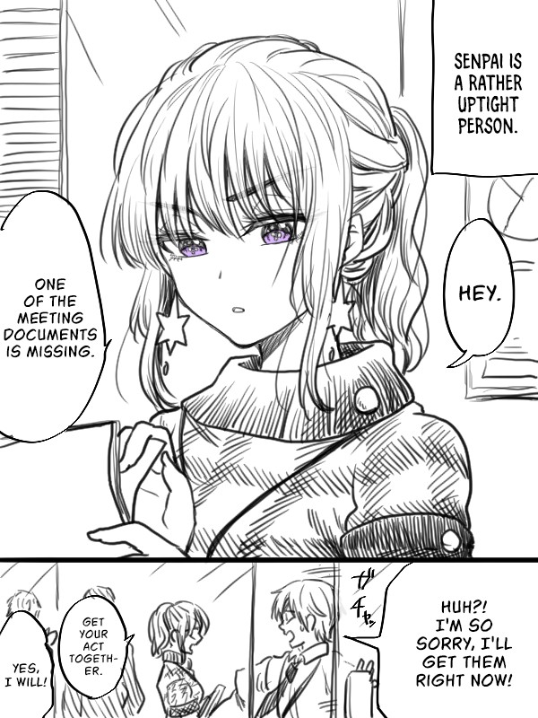 Awkward Senpai (Webcomic) Chapter 30 page 1 - Chapter 30