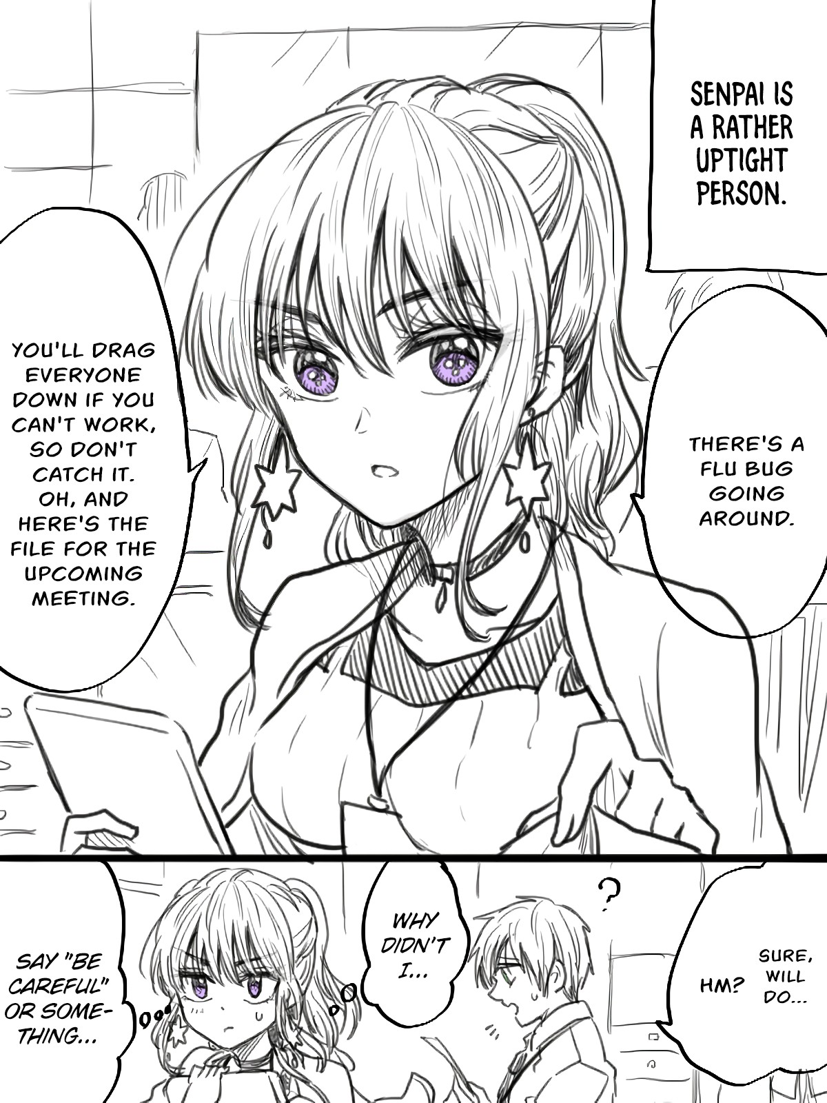 Awkward Senpai (Webcomic) Chapter 31 page 1 - Chapter 31