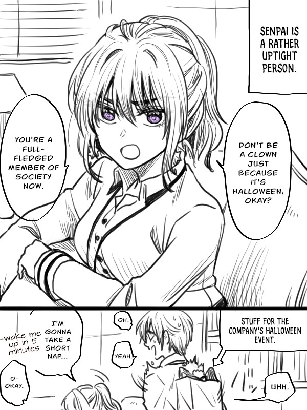 Awkward Senpai (Webcomic) Chapter 34 page 1 - Chapter 34