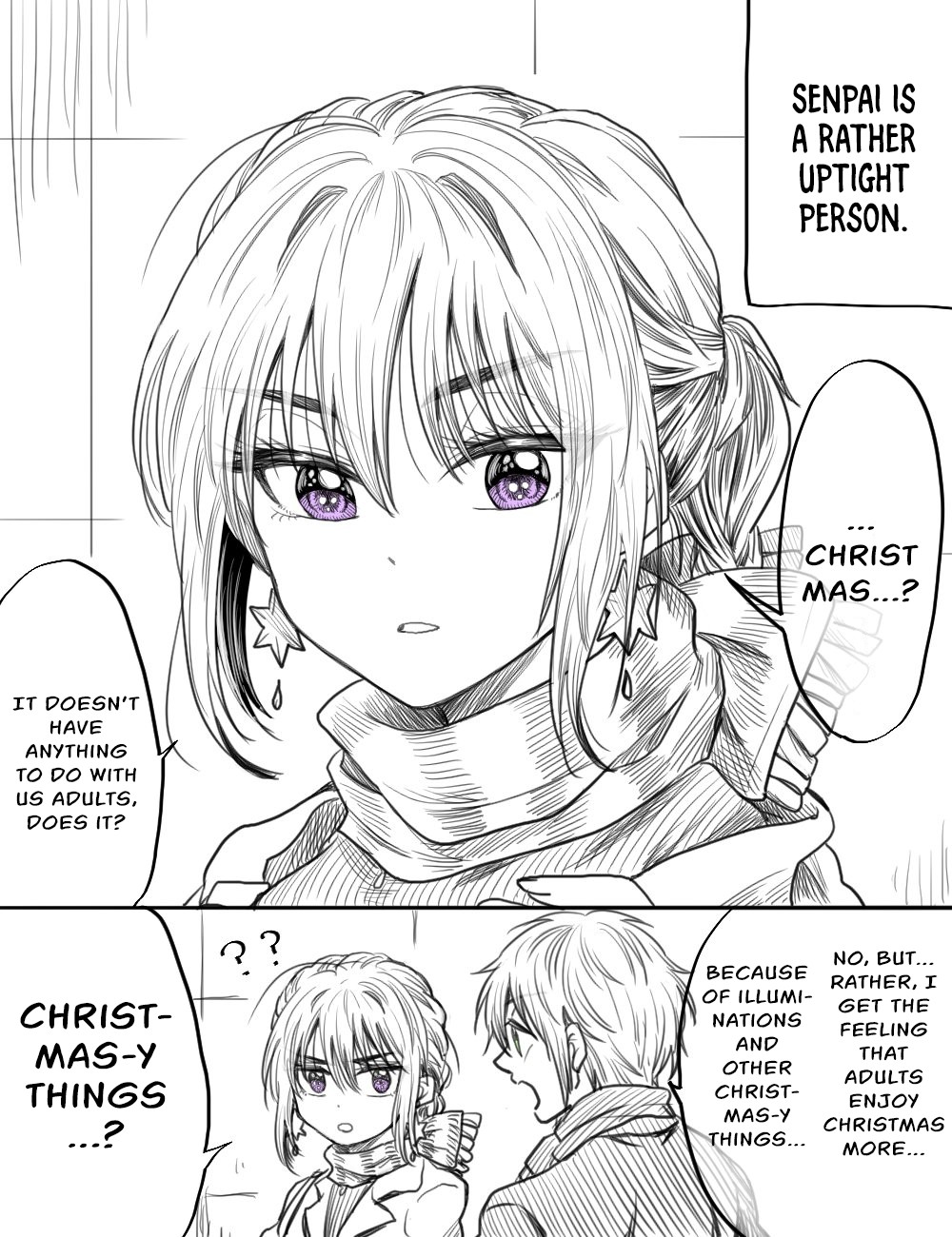 Awkward Senpai (Webcomic) Chapter 35 page 1 - Chapter 35