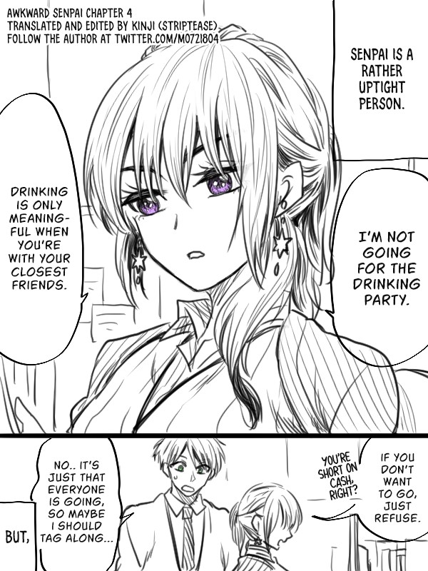 Awkward Senpai (Webcomic) Chapter 4 page 1 - Chapter 4