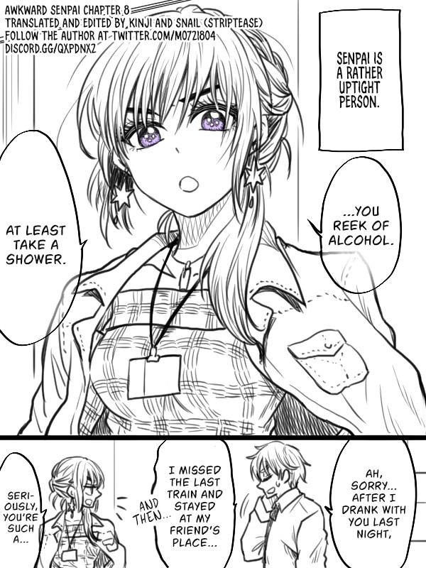 Awkward Senpai (Webcomic) Chapter 8 page 1 - Chapter 8