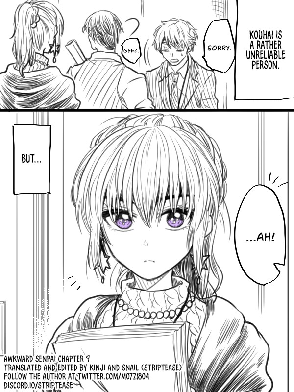 Awkward Senpai (Webcomic) Chapter 9 page 1 - Chapter 9