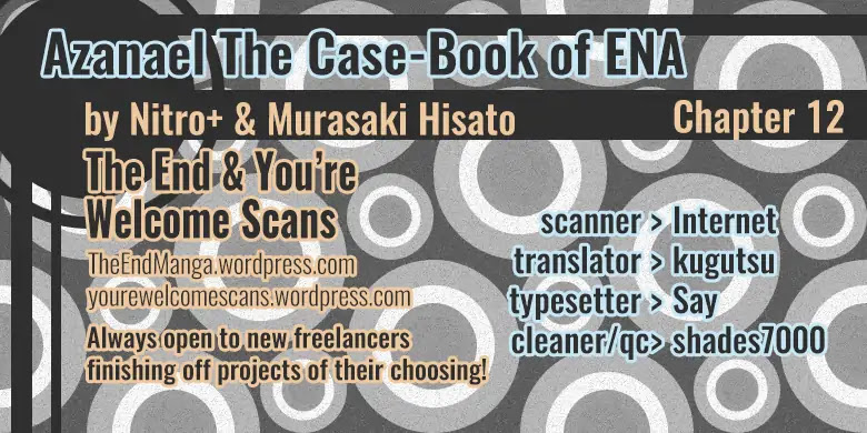 Axanael - The Case-Book of ENA Chapter 12 page 1 - Chapter 12