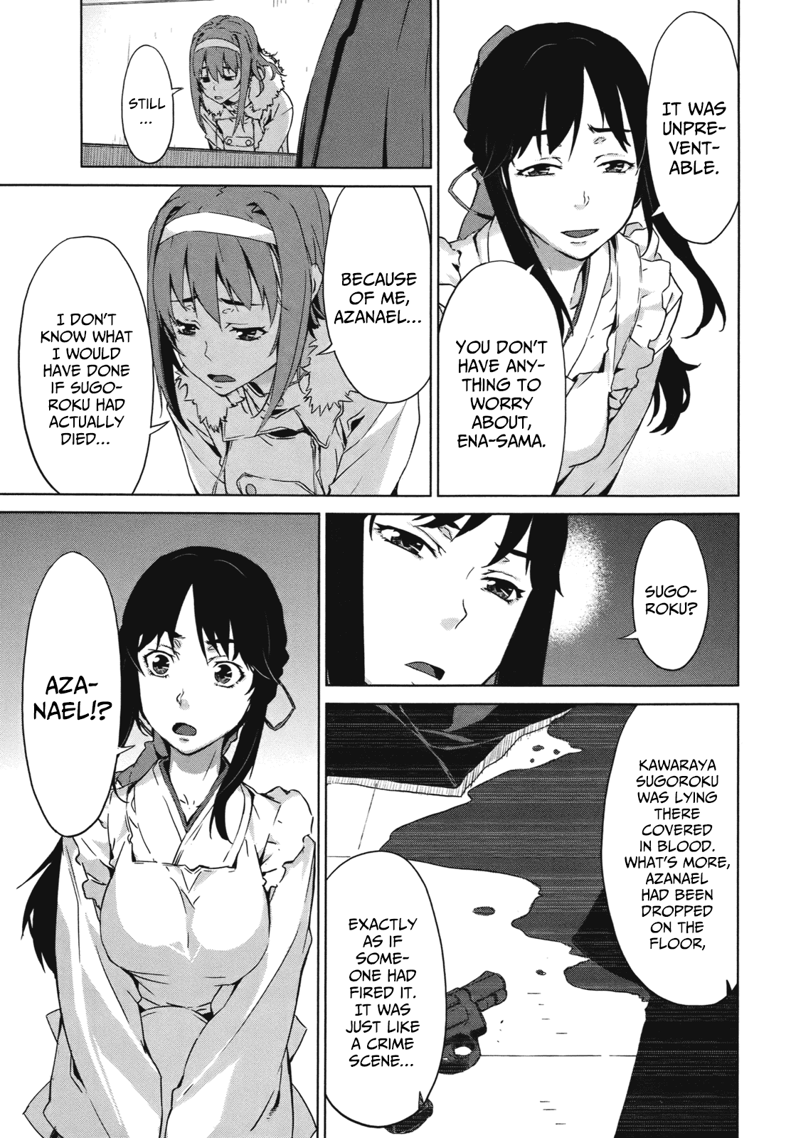 Axanael - The Case-Book of ENA Chapter 9 page 6 - Chapter 9: The Darkness Of Azanael