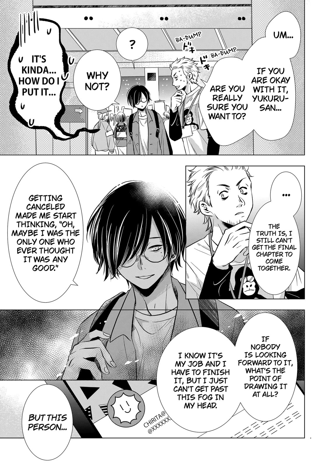Axed Mangaka and Doujin Creator Chapter 1 page 16 - Chapter 1