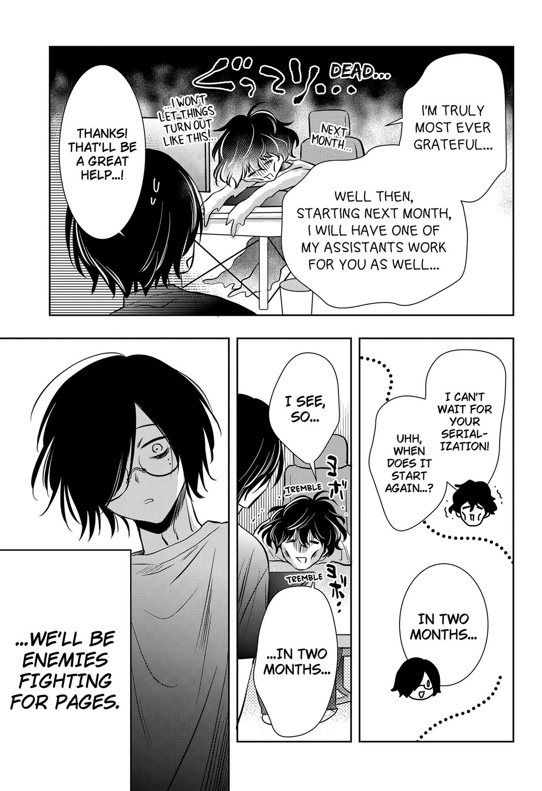 Axed Mangaka and Doujin Creator Chapter 11 page 13 - Chapter 11