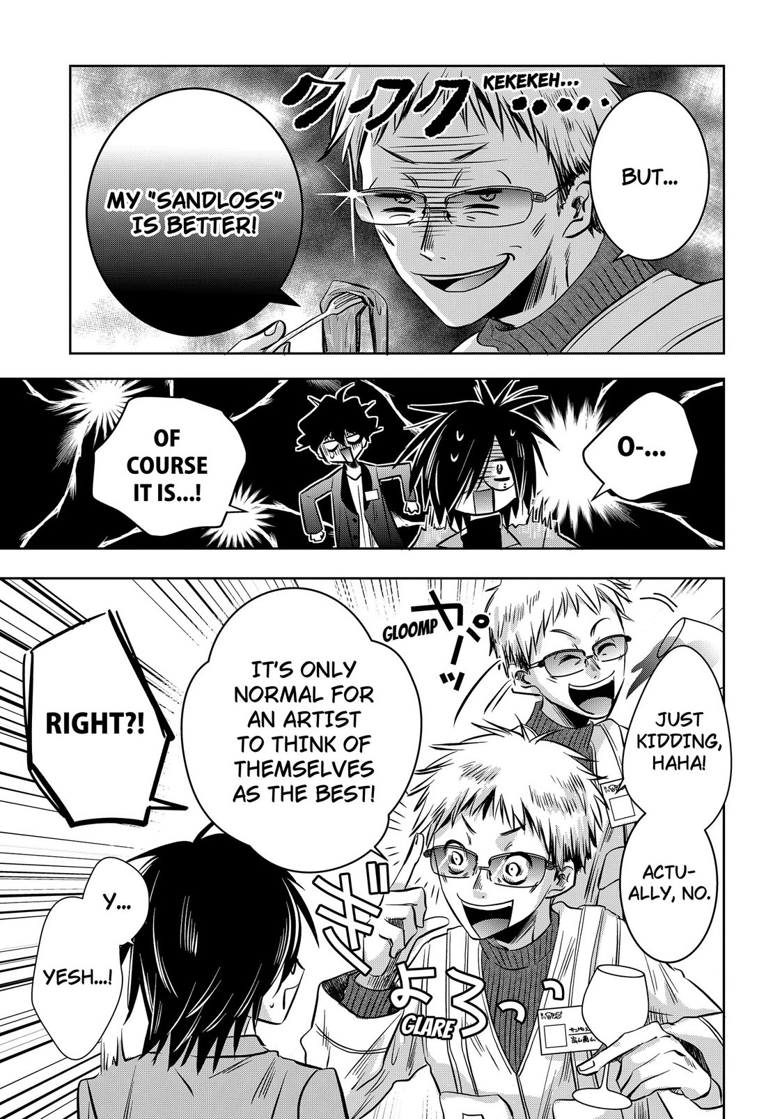 Axed Mangaka and Doujin Creator Chapter 15 page 15 - Chapter 15