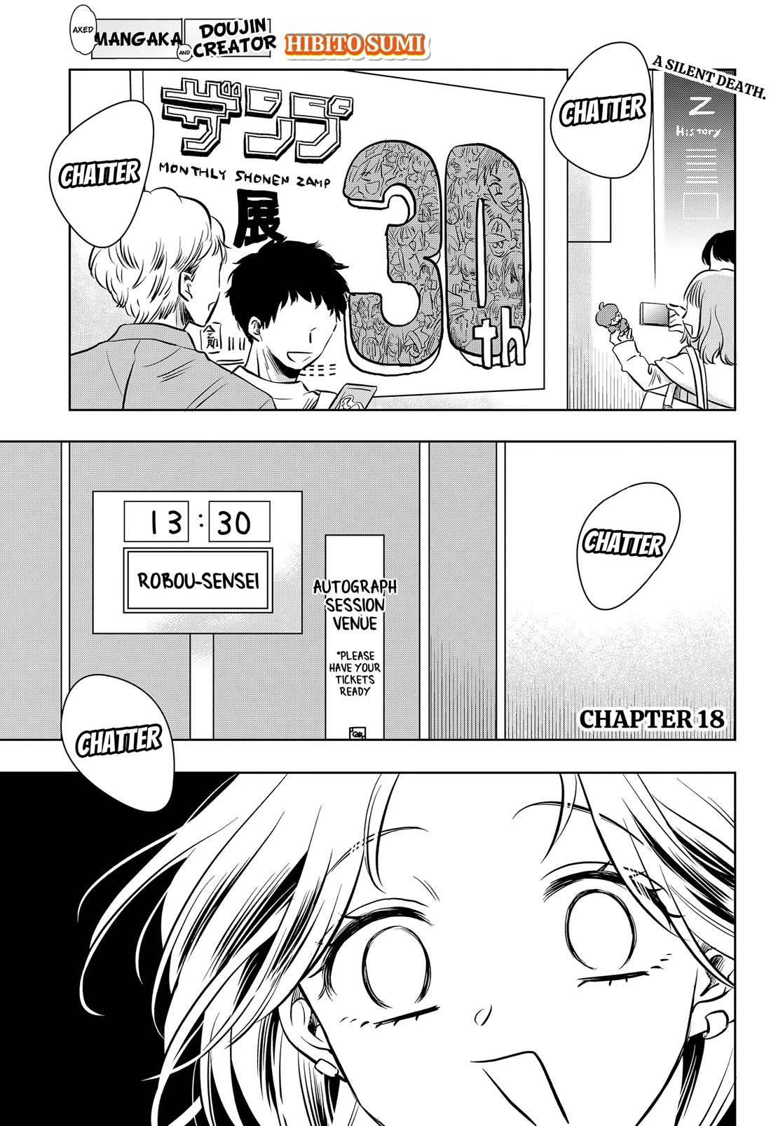 Axed Mangaka and Doujin Creator Chapter 18 page 1 - Chapter 18