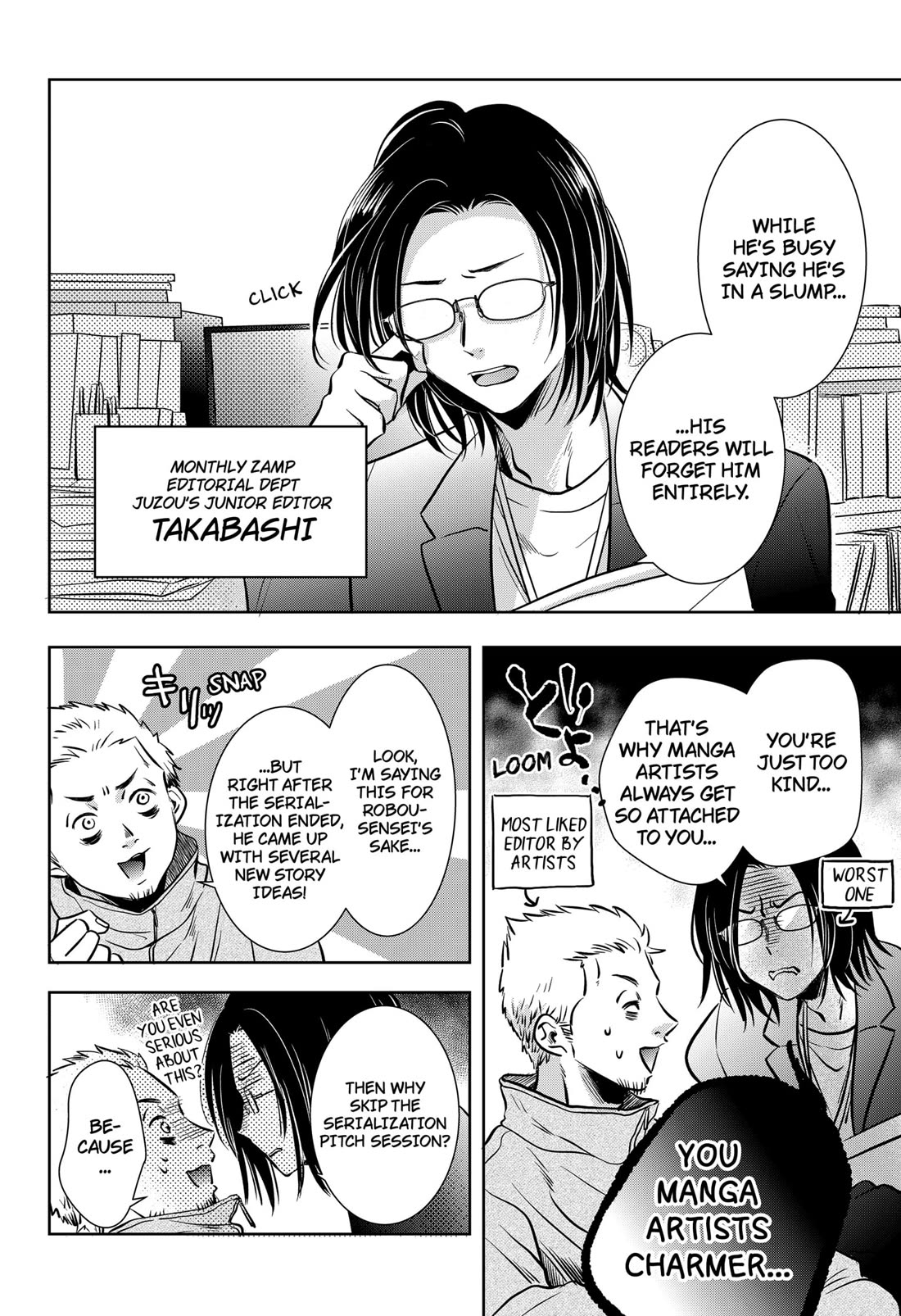 Axed Mangaka and Doujin Creator Chapter 5 page 2 - Chapter 5