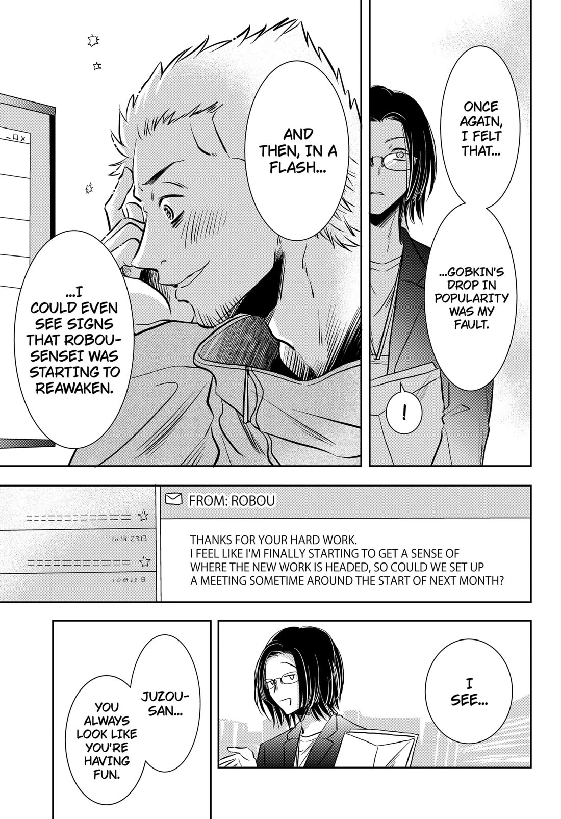 Axed Mangaka and Doujin Creator Chapter 5 page 5 - Chapter 5