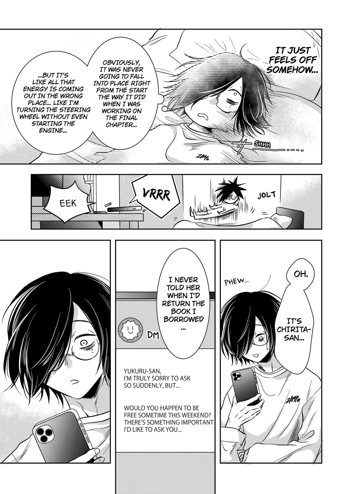 Axed Mangaka and Doujin Creator Chapter 5 page 7 - Chapter 5