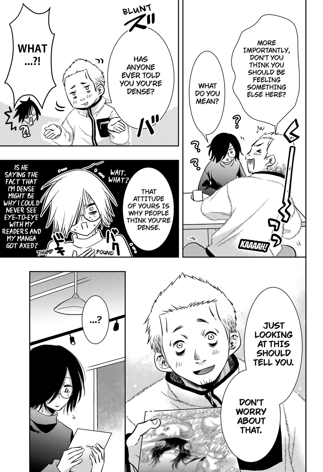 Axed Mangaka and Doujin Creator Chapter 6 page 15 - Chapter 6