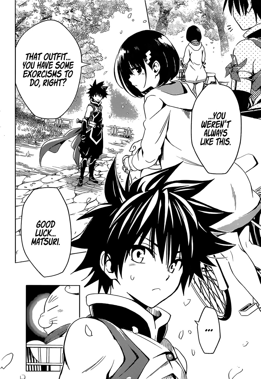 Ayakashi Triangle Chapter 1 page 13 - Chapter 1: Matsuri, Suzu, and the Ayakashi