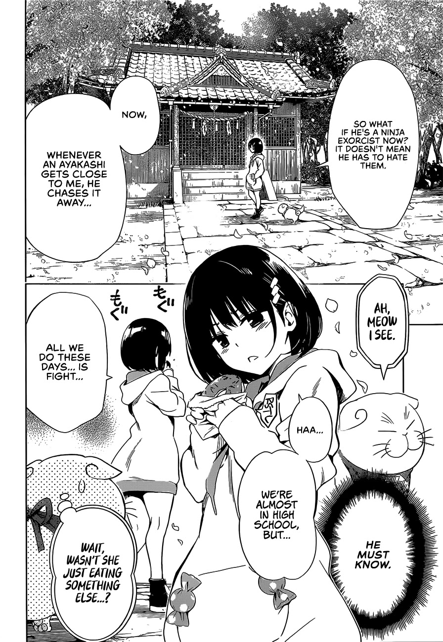 Ayakashi Triangle Chapter 1 page 23 - Chapter 1: Matsuri, Suzu, and the Ayakashi