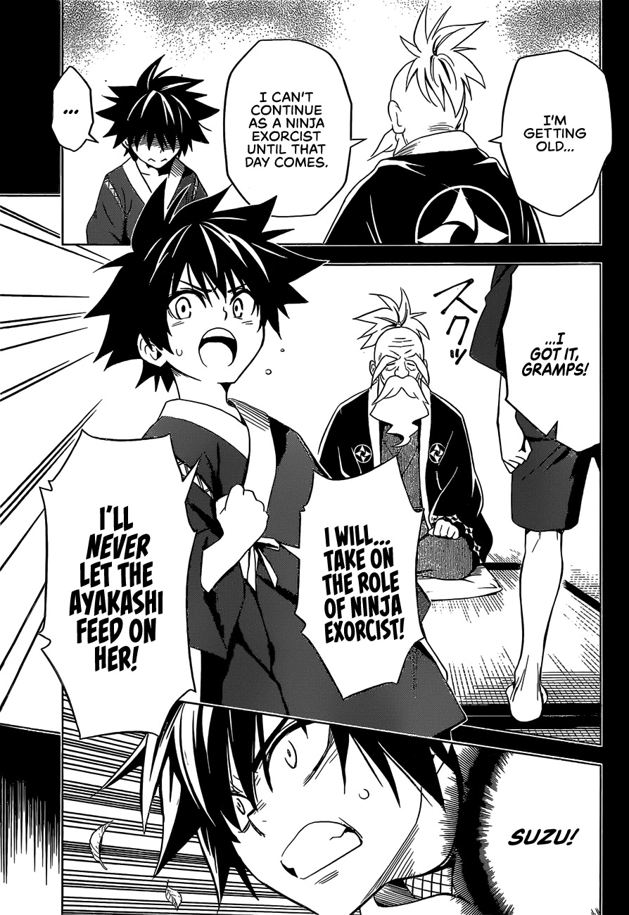 Ayakashi Triangle Chapter 1 page 32 - Chapter 1: Matsuri, Suzu, and the Ayakashi